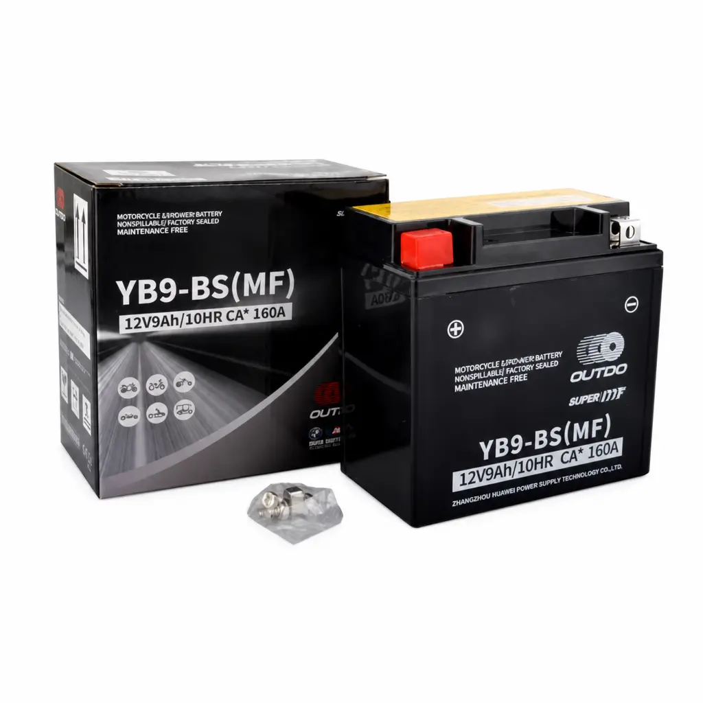 YTX9A-BS YATAY AKÜ OUTDO