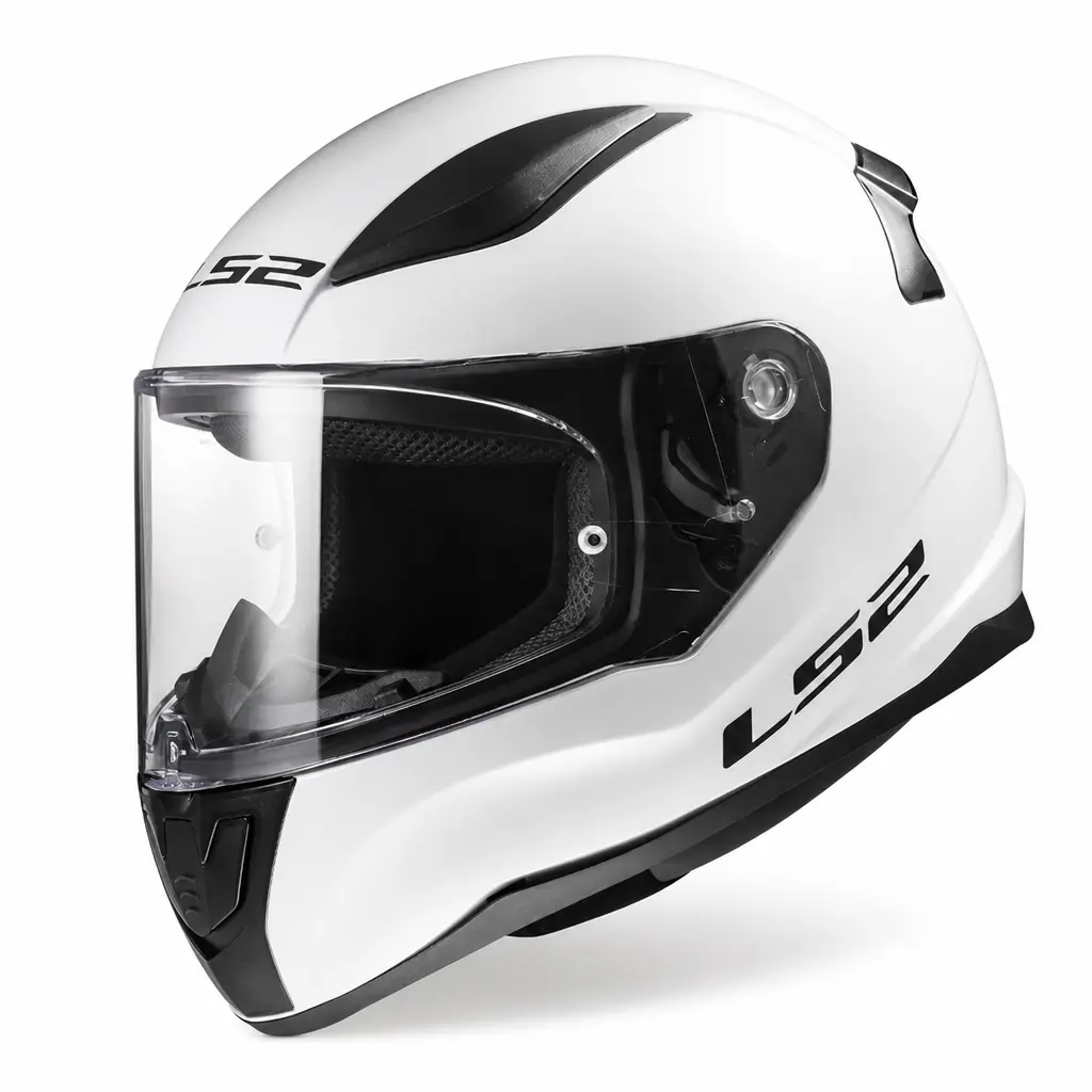 LS2 STROBE-2 L BEDEN BEYAZ KASK