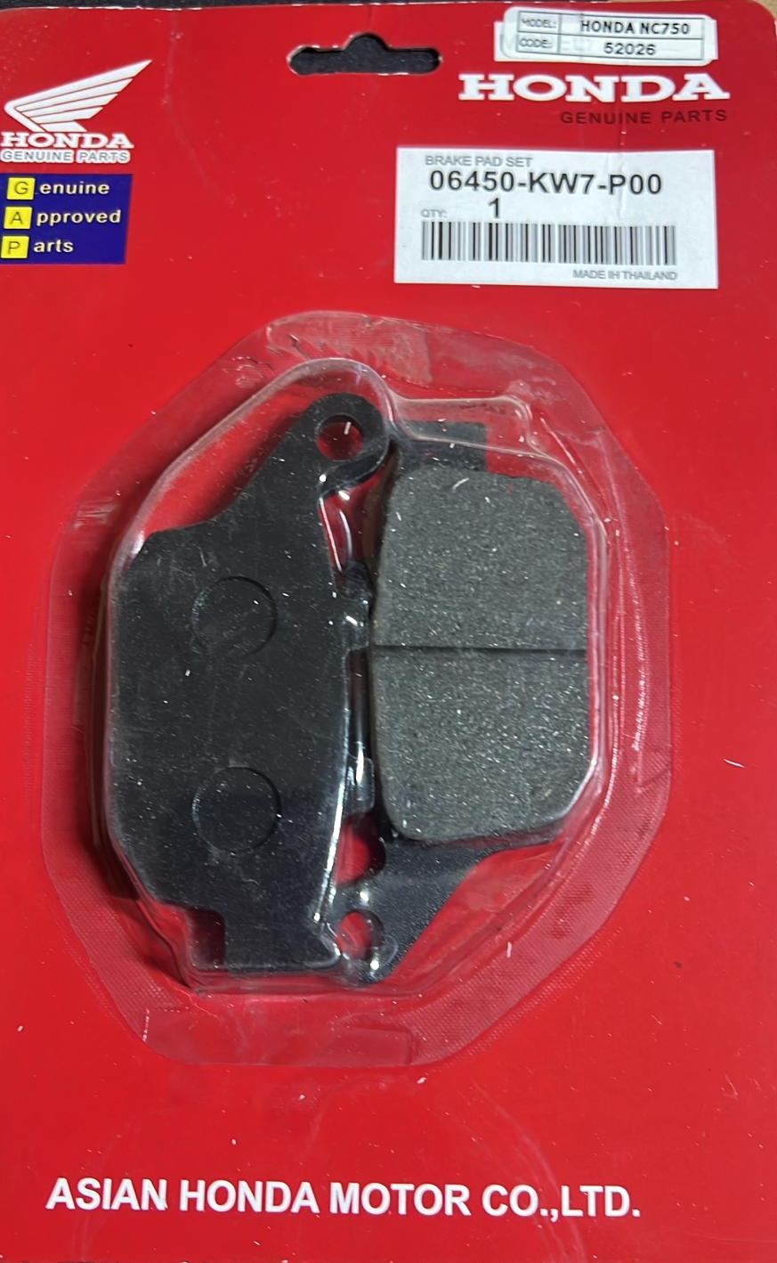 DİSK BALATA ARKA NC700/750 TRANSALP 600/650/700