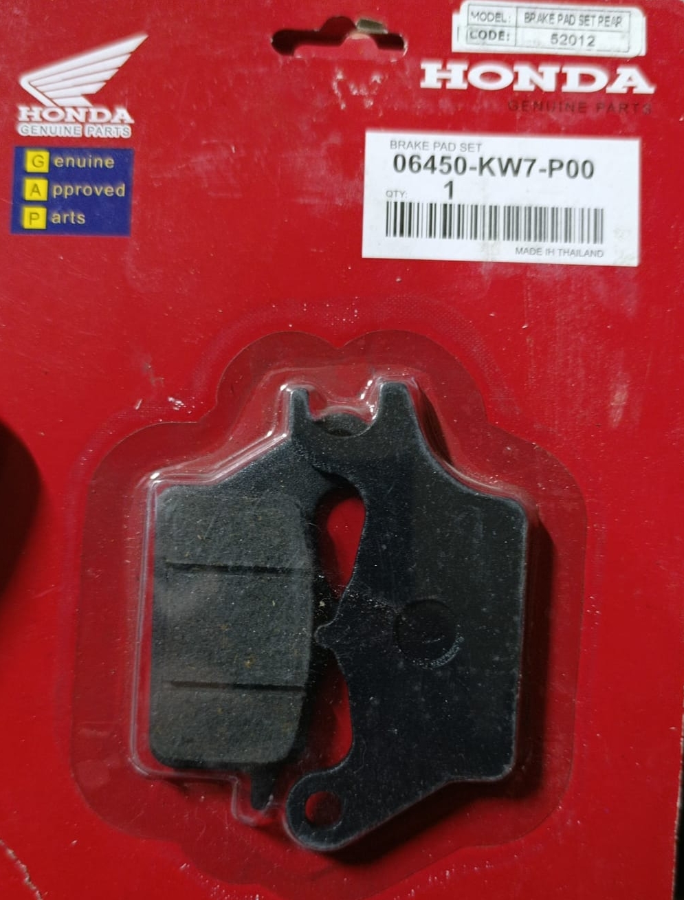 DIO / ACTİVA 125 2024 DİSK BALATA HONDA  ORJ.