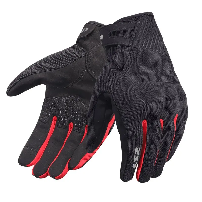 LS2 DART 2 EVO L ELDİVEN SİYAH-KIRMIZI LS2