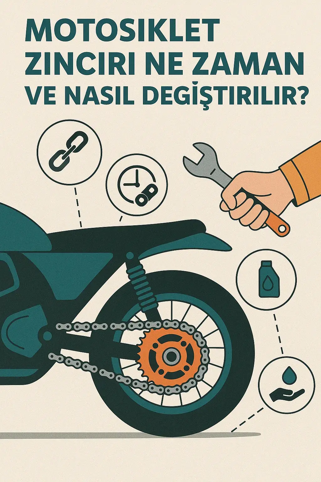 Motosiklet Zinciri Ne Zaman ve Nasıl Değiştirilir?